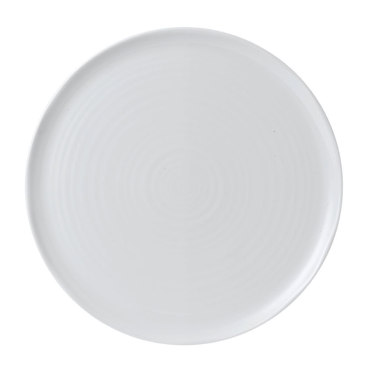 Dudson White Organic Coupe Flache Platte für Gastronomie