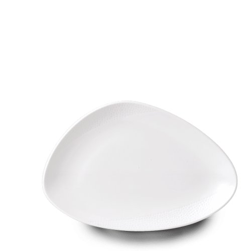Churchill Super Vitrified Isla Triangle Chefs Platte 30.4 x 20.5cm, Servierplatte für Gastronomie