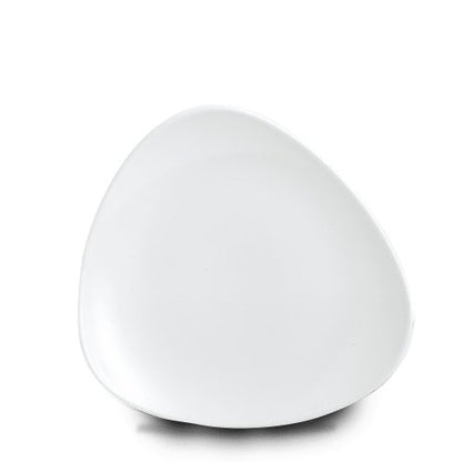 Churchill Super Vitrified Vellum Teller dreieckig 22,9cm für professionelle Gastronomie
