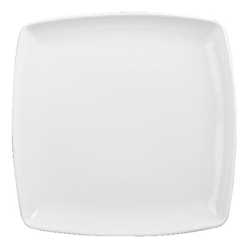 Churchill Super Vitrified White Teller Tief Quadratisch 26cm für moderne Gastronomie