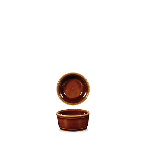 Art De Cuisine Rustic Brown Ramekin 6,5cm für das Servieren von Dips und Beilagen