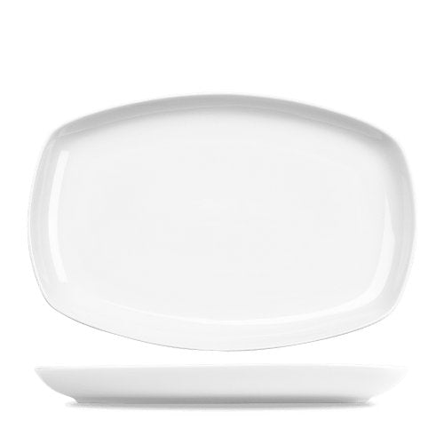 Art De Cuisine Menu Porcelain Platte rechteckig 30,5 x 20 cm für Gastronomie