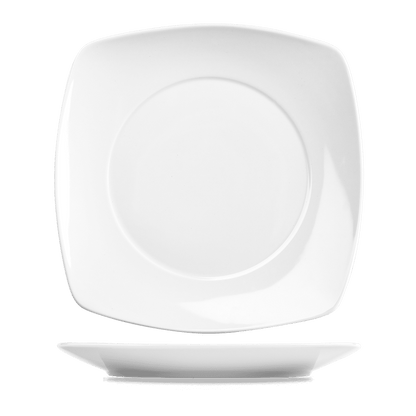 Art De Cuisine Menu Porcelain quadratische Platte 30cm für Gastronomie