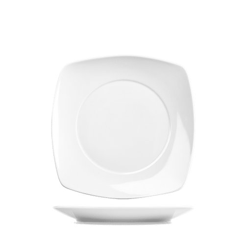 Art De Cuisine Menu Porcelain quadratische Platte 17,5cm für Gastronomie