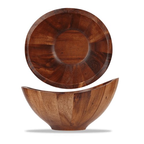 Alchemy Moonstone Holz Schale für Buffetpräsentation