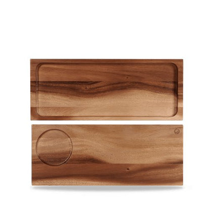 Alchemy Holzbord aus Akazienholz für Buffet-Präsentationen