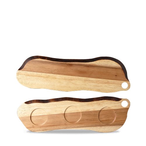 Art De Cuisine Holzbord Organic 45,5cm für Buffet und Speisenpräsentation