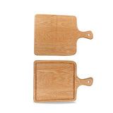 Art De Cuisine Holzbord Quadrat. Oak Mit Griff 36,7x26,5 x 2cm