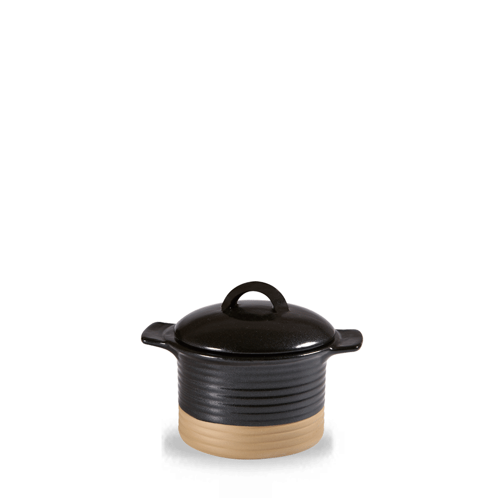 Art De Cuisine Igneous Cocotte Schwarz 35cl für individuelle Portionen