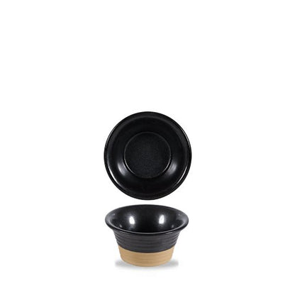 Art De Cuisine Igneous Ramekin Schwarz 15cl für die ansprechende Präsentation von Gerichten.