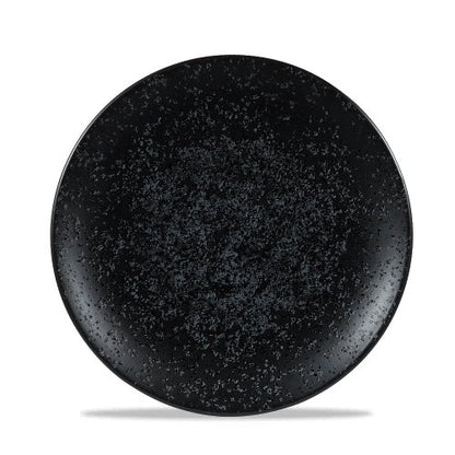 Art De Cuisine Menu Shades Caldera Teller in Schwarz für Gastronomie und gewerbliche Nutzung.
