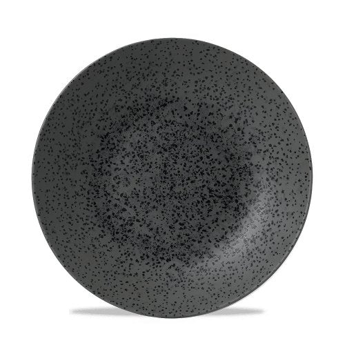 Art De Cuisine Menu Shades Caldera Teller Tief Grau 25cm für stilvolle Speisenpräsentation