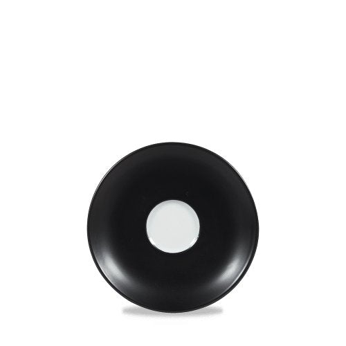 Art De Cuisine Menu Shades Untertasse Schwarz 12,7cm für Gastronomie