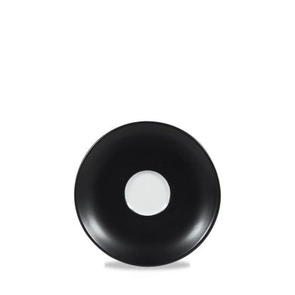 Art De Cuisine Menu Shades Untertasse Schwarz 12,7cm für Gastronomie
