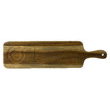 Dudson Holz Large Serviertablett Recht. M Griff 54.5 x 14.4cm