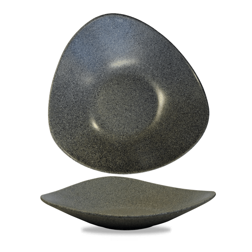 Alchemy Granite Lotus Melamin Schale 35,5cm für die Speisenpräsentation im Gastronomiebereich