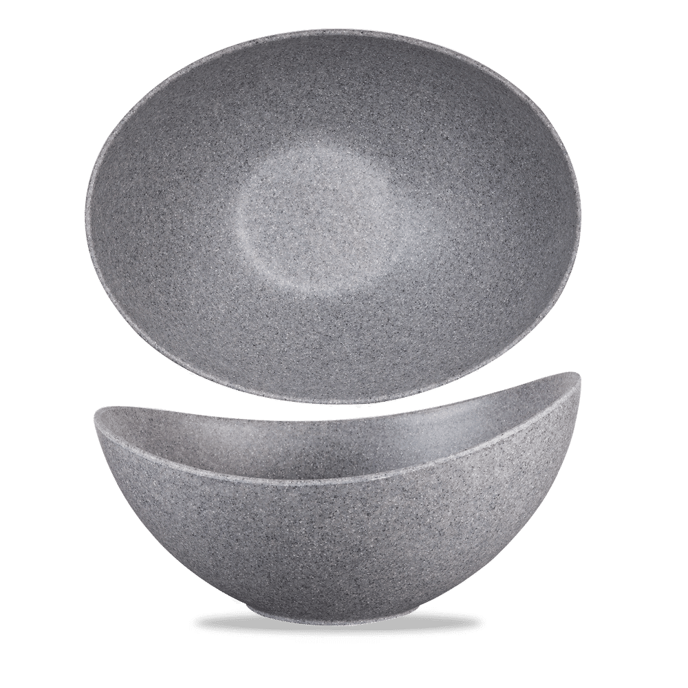 Alchemy Melamin Granite Moonstone Schale 36cm für Buffets
