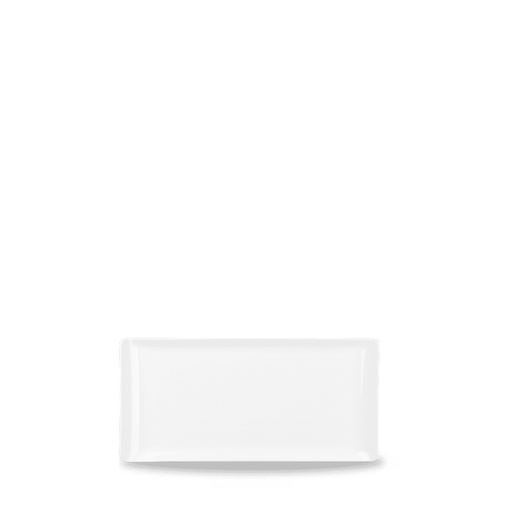 Alchemy Melamin Tablett White 30cm x 14.5cm für Buffet-Präsentationen