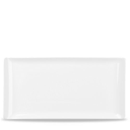 Alchemy Melamin Tablett White 53cm x 32cm für professionelle Speisenpräsentation