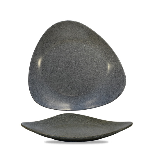 Alchemy Granite Lotus Melamin Platte 35cm für Buffet-Präsentationen