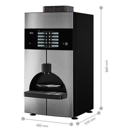 Melitta® cup III Einzeltassen-Vollautomat mit TFT-Farbdisplay