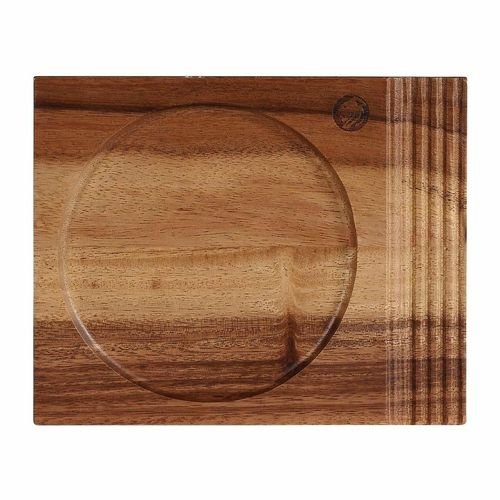 Alchemy Holzbord aus Akazienholz für die Speisenpräsentation in Gastronomiebetrieben