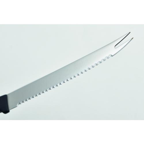 WÜSTHOF Tomatenmesser mit Wellenschliff 14 cm für präzises Schneiden von Tomaten und Käse.