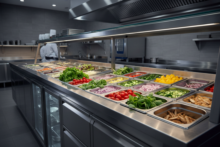 Saladetten & Belegstationen